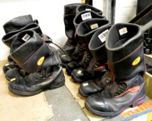 5x Pairs Jelly Safety Foorware Boots - Mixed Sizes