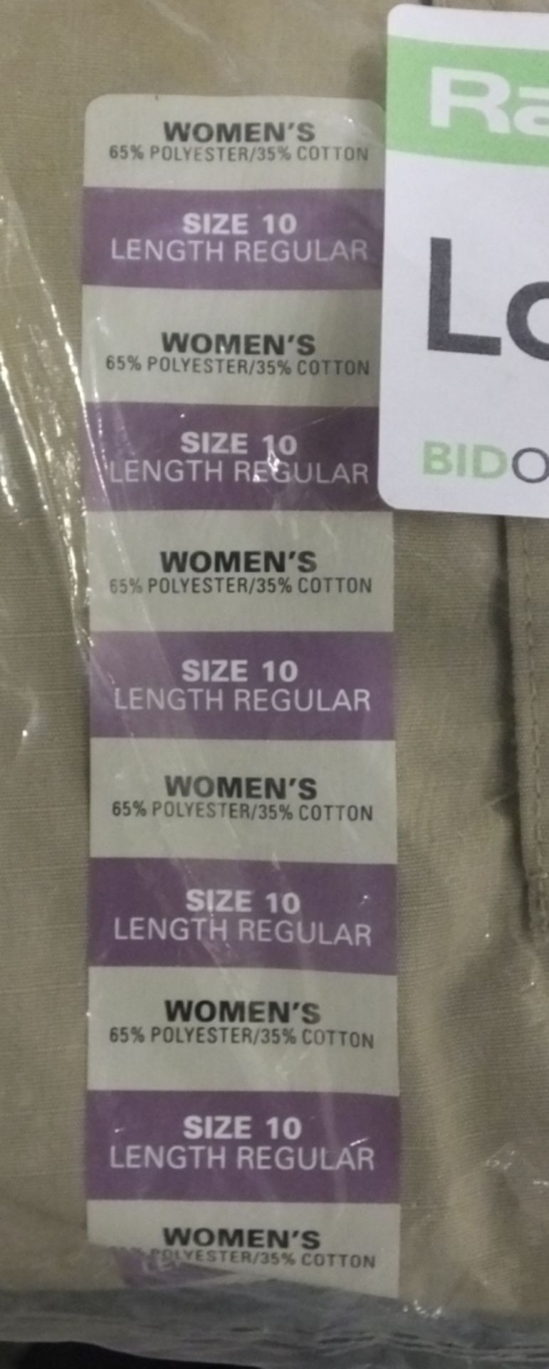 3 x Womens Size 10 Regular Tactical Trousers - Image 2 of 3