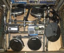 Alesis Drum Kit, DM10 Mixer, Roland Y-Drums Percussion Sound Module TD-3 - loading fee of
