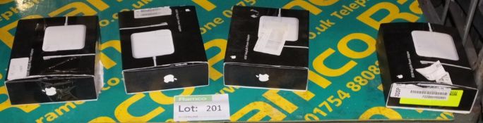 4 x Apple Magsafe Power Adapters 3 x 60W, 1 x 85W