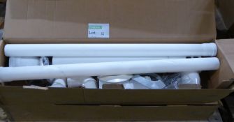8 x iQe Clever Energy Plume Kits 60/100mm SKU24750/0001 - loading fee of £5+VAT for this i