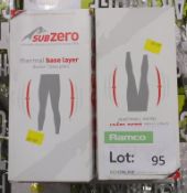 6 x Sub Zero Thermal Base Layer