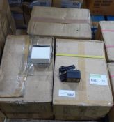 6 Boxes of 40 x 6V/4A UK Chargers - loading fee of £5+VAT for this item