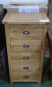 Stockbridge 5 Drawer Tall Chest 102cm H x 53cm W x 40cm D - loading fee of £5+VAT for this