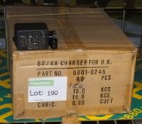 40 x 6V/4A Charger for UK