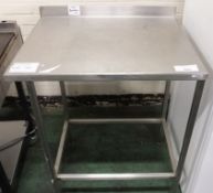 3ft x 3ft Stainless table