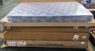 4 x Boxspring Mattresses - loading fee of £5+VAT for this item