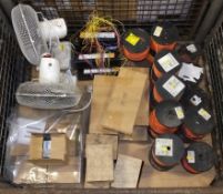 18 Reels of 12AWG Solid Insulated Wire 500ft, Starter Motors, Coils, Transformers, Desk Fa