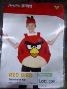 5x Angry Birds Dress up costume - Red Bird
