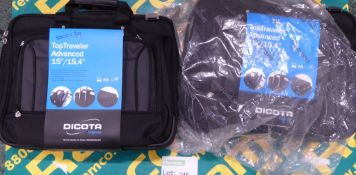 2x Dicota Laptop bags - top traveler advanced 15" / 15.4"