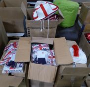 "England" football team merchandise - hats, car kits - Please note there will be a loading