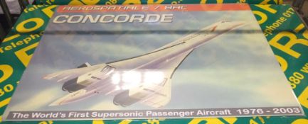 Tin Plate Sign - Concorde