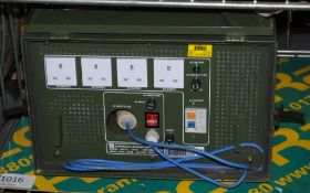 Gamatronic Electronics Industries - MP110 1KVA Power Distribution Box - Please note there