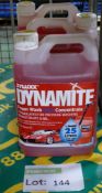 3x Zyluxx Dynamite foam wash bottles