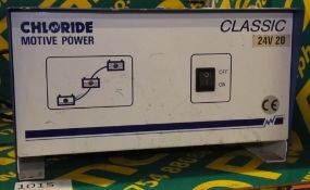 Chloride Motive Power Classic 24V 20 Battery charger
