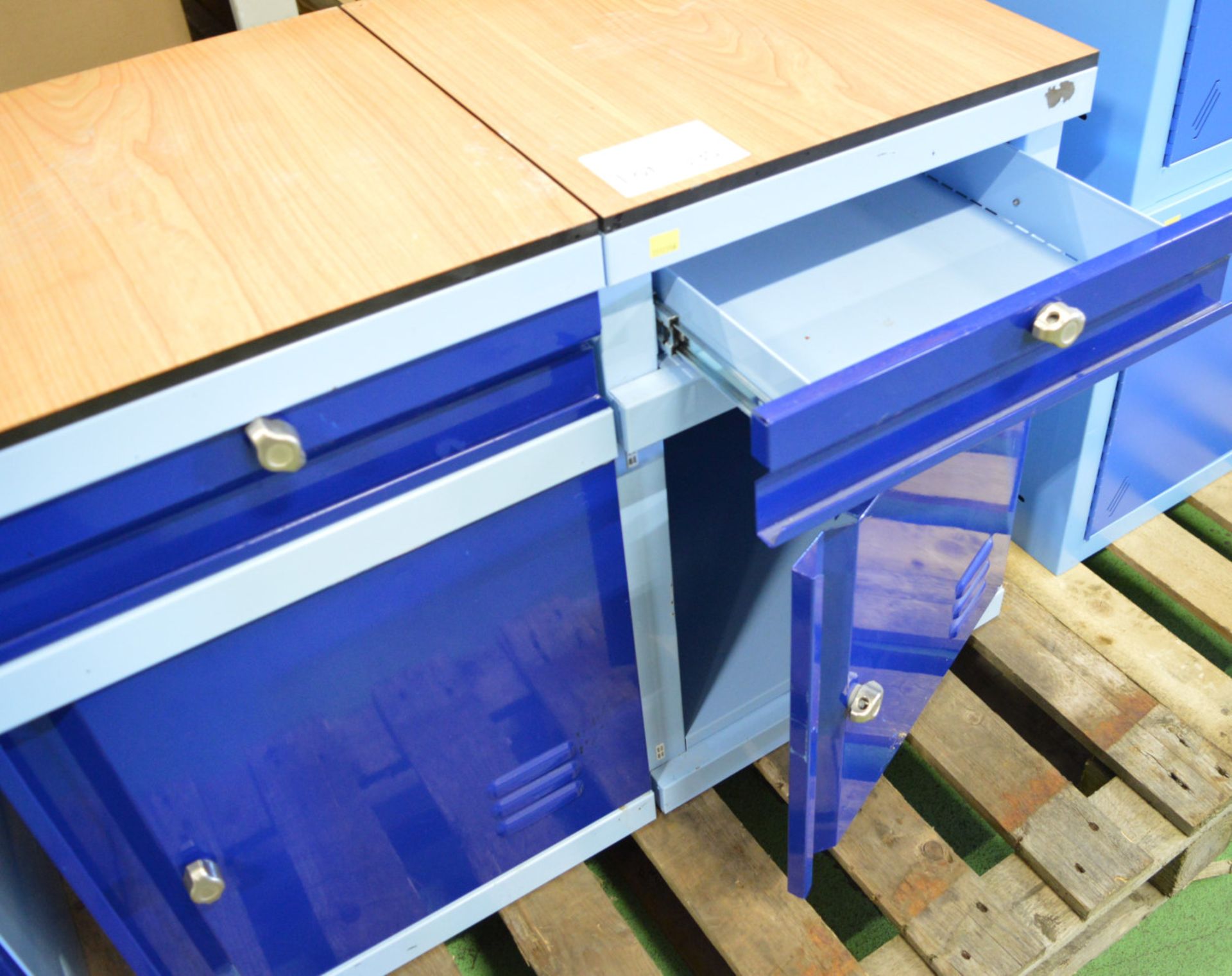 2x Bedside Cabinets with Drawer - 460mm wide - Image 2 of 2