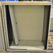 Cabinet with Roller Shutter Doors - Needs Attention