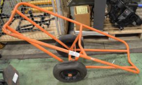 2 Wheel Trolley - One Flat Tyre