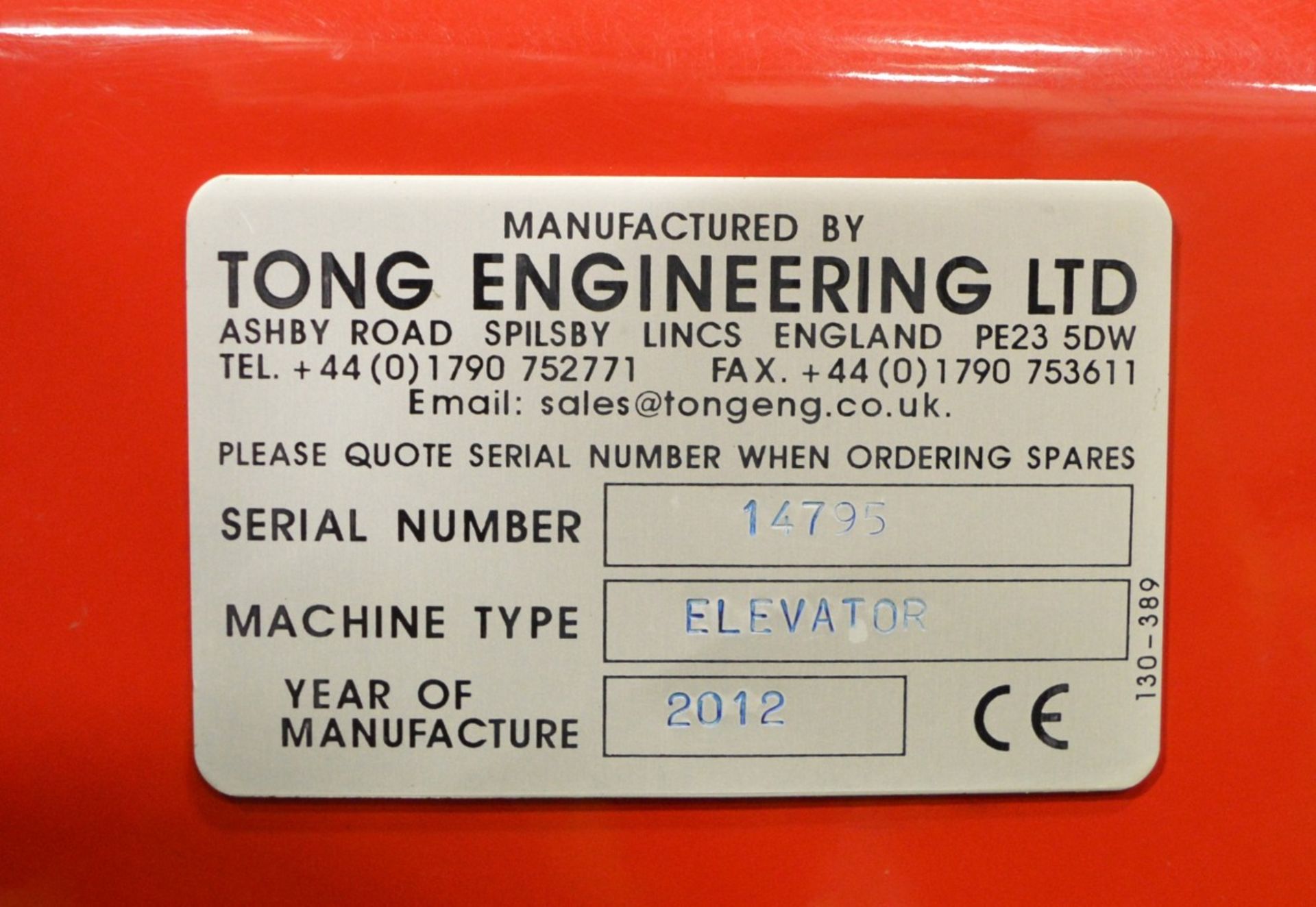 Tong Peal Elevator - As New - Image 3 of 4