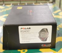 1x Polar Running Computer/Heart Rate Monitor RS400