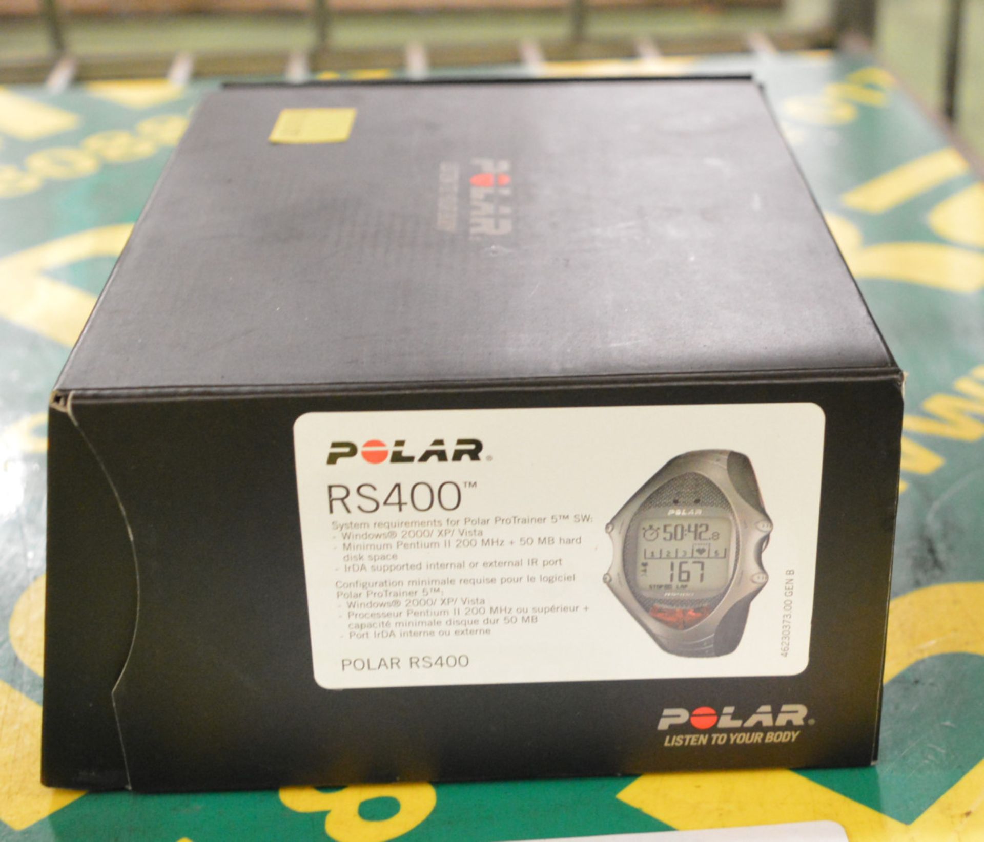 1x Polar Running Computer/Heart Rate Monitor RS400