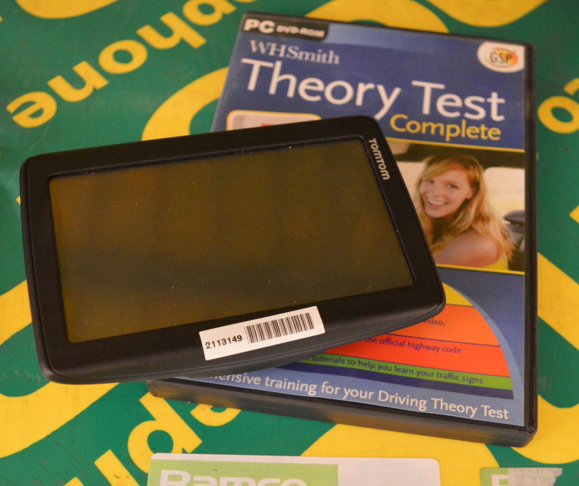 TomTom Sat Nav 4EN52, W H Smith Theory Test DVD Rom