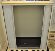 Cabinet with Roller Shutter Doors