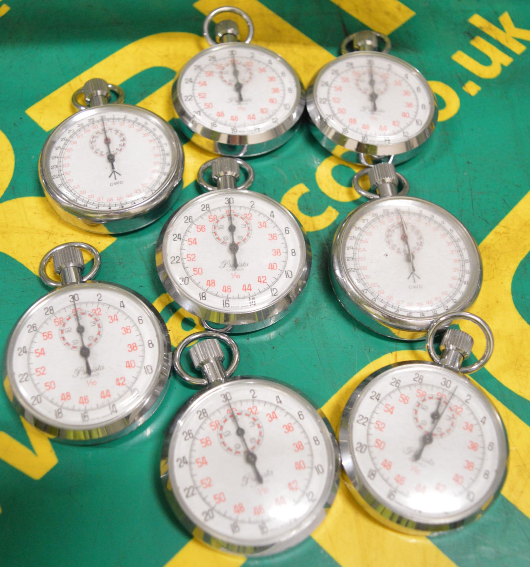 8x Precista Stopwatches NSN 6645-99-910-1002