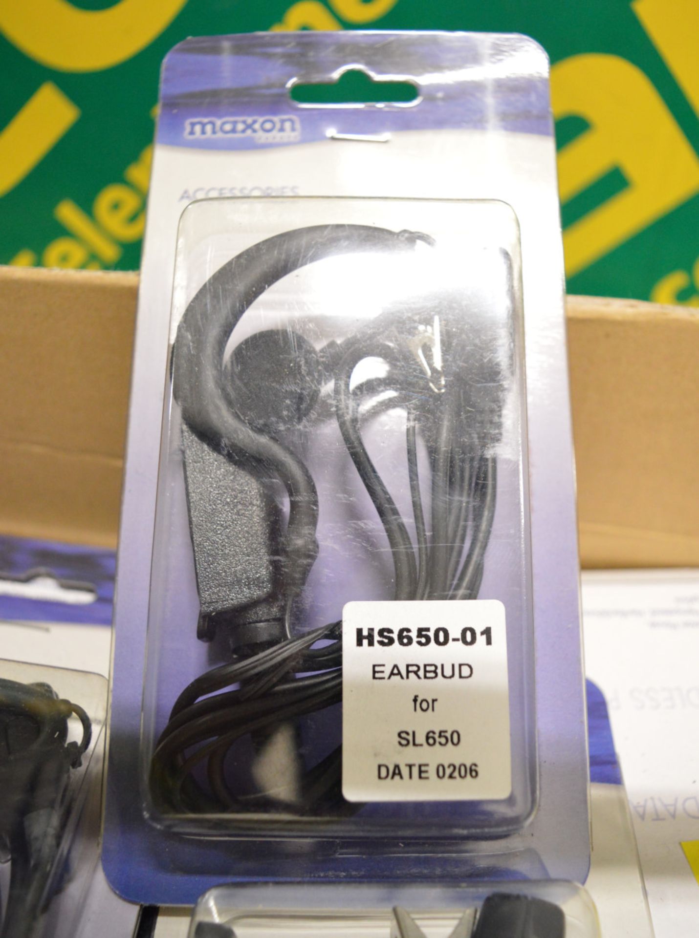 Approx 19x Maxon HS650-01 Earbud for SL650 - Image 2 of 2