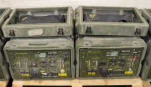 2x RAP Communication Equipment in Carry Cases NSN 8145-99-152-7704