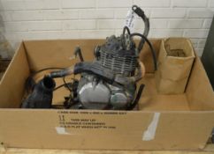 Suzuki Motorcycle Engine for Spares, Carburettor, Ignition Components