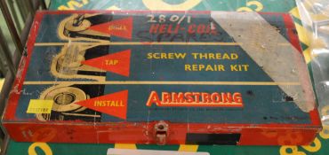 Heli-Coil Screw Thread Repair Kit