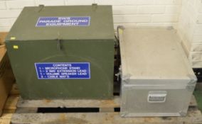 Empty Carry Cases 610mm x 450mm x 470mm, 600mm x 400mm x 300mm