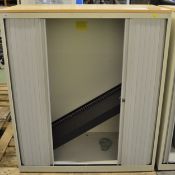 Cabinet with Roller Shutter Doors - Needs Attention