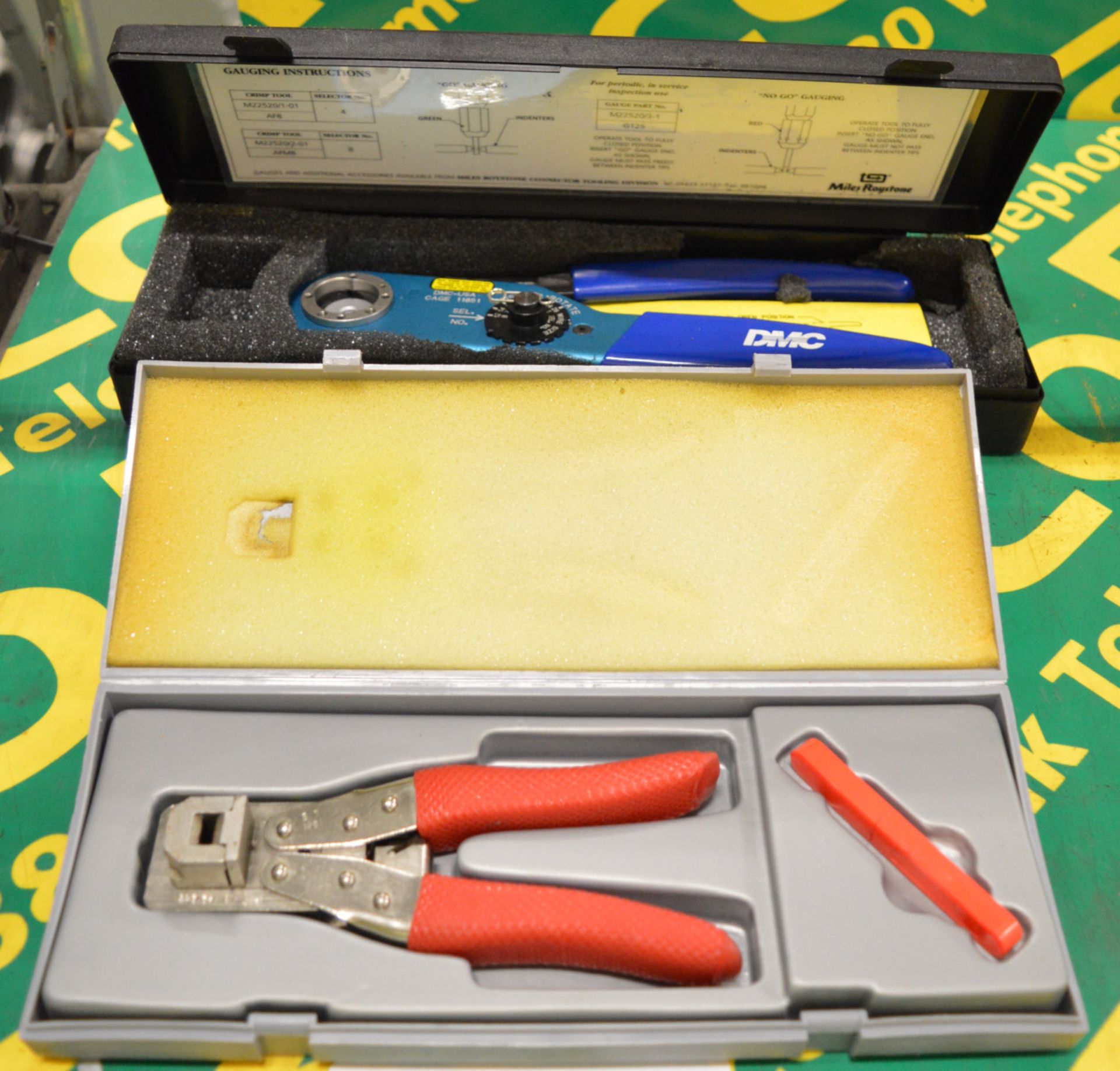 DMC Crimping Tool DMC-USA CAGE 11851, Crimping Pliers 126264