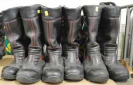 6x Pairs Jolly Safety Boots CE 0498 EN 15090:2008 Size 43/44 - Used