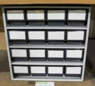 Key Industrial Equipment - Set of 16 Component Drawers