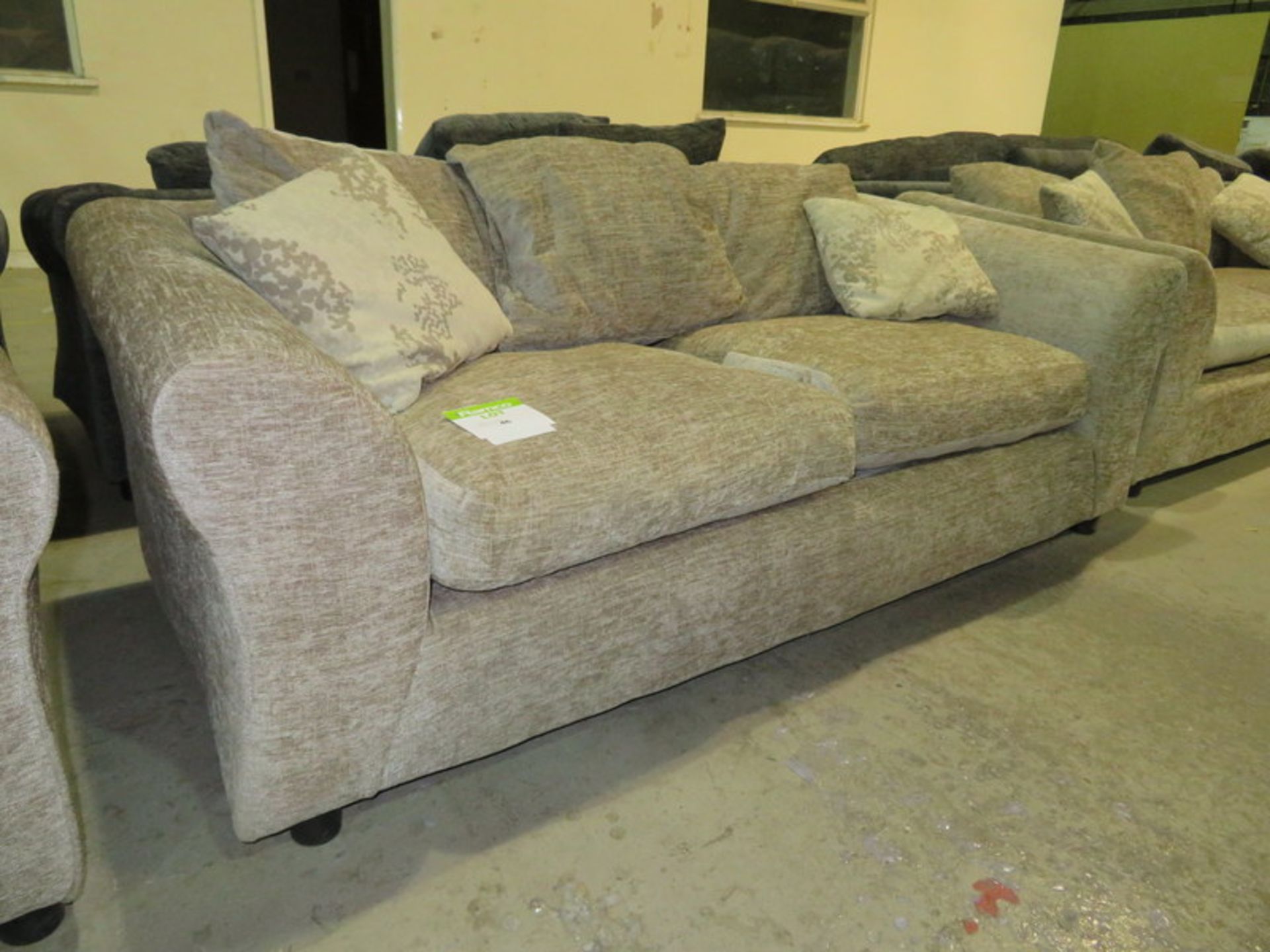 2 Seater beige sofa. Ex Display - 1920 x 860mm (LxD) - Image 2 of 3