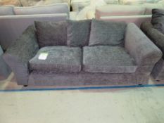 3 Seater charcoal sofa. Ex Display - 1900 x 860mm (LxD)
