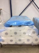 Pallet to include 13 large spools of clear polythene packing bags