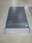 Raalloy alluminium vehicle loading ramps - Overall 1800 x 1000mm (LxW) Internal - 950mm Wi