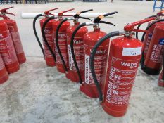 5x Water fire extinguisher