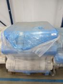 Pallet to include 20 large spools of clear polythene packing bags