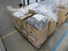 Pallet to include Fast - Lock upholstery connectors - 8 boxes