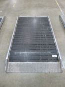 Raalloy alluminium vehicle loading ramps - Overall 1800 x 1000mm (LxW) Internal - 950mm Wi