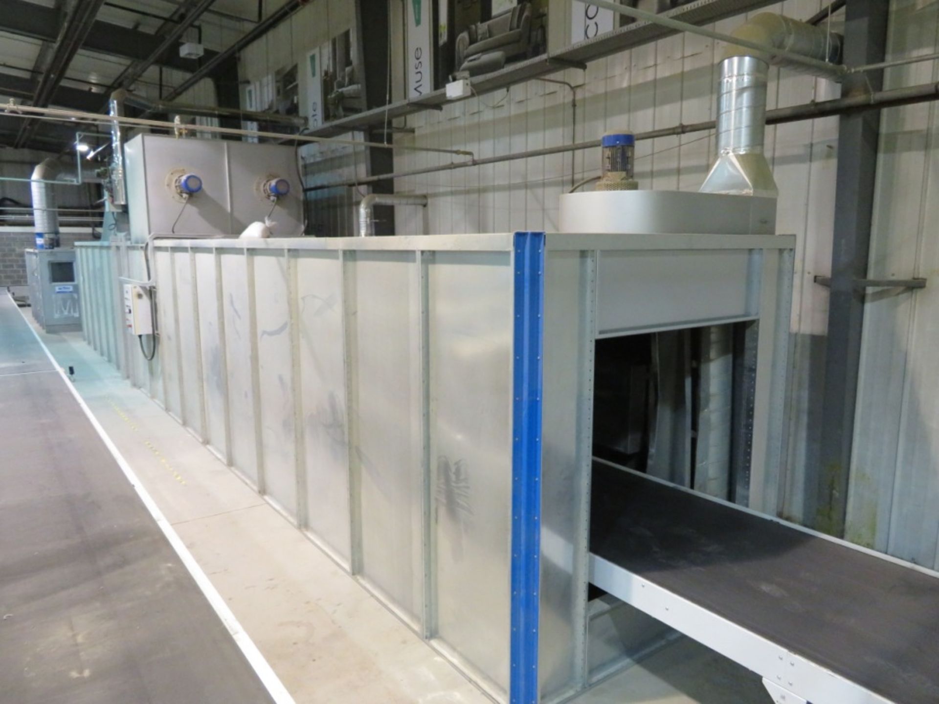 Airflow sectional drying oven. Natural gas. Includes all ducting. Overall dimensions: 2.4m - Bild 7 aus 11