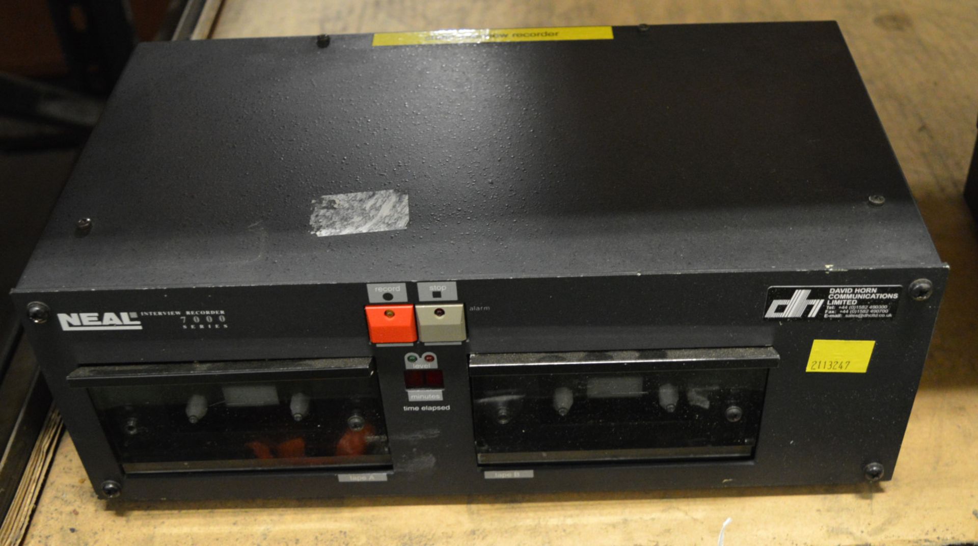 Neal Interview Recorder Model 7224.