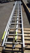 AS Fire & Rescue Equipment Ltd Double Extension Ladder 6m Unextended.