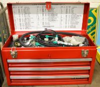 OTC Case Cas1804 Universal Fitting & Hydraulic Pressure Test Kit.