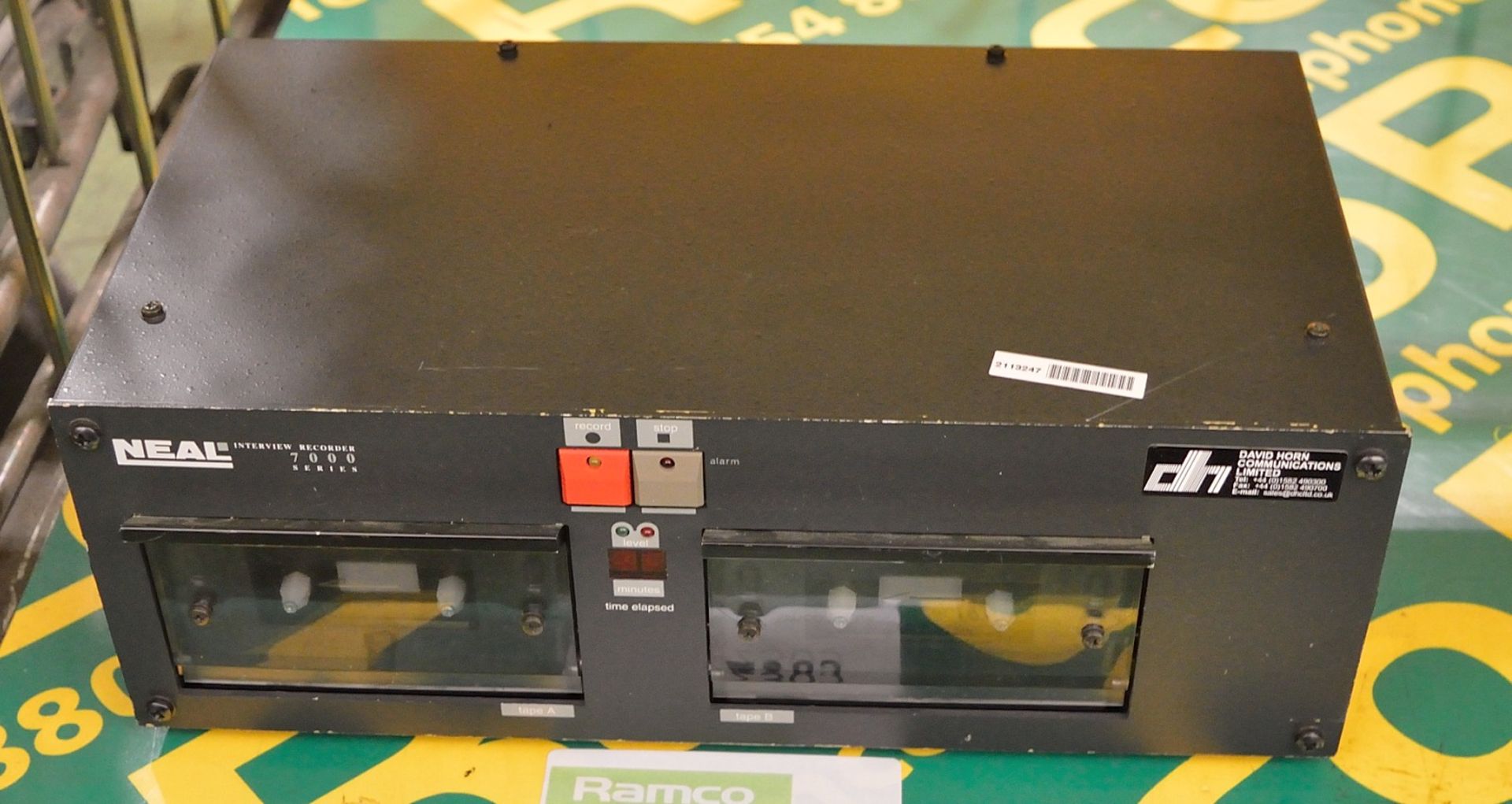 Neal Interview Recorder Model 7224 230V.